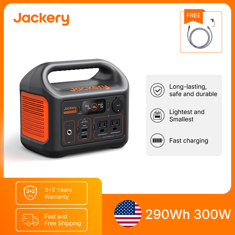 Portable Generator Inverter - Estação de Energia Portátil Jackery Explorer