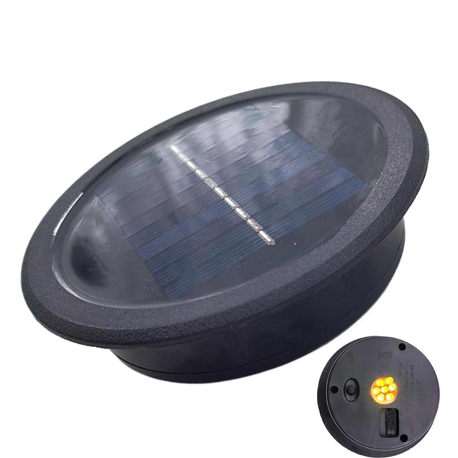Outdoor Power Lead Cover - Tampa de Substituição para Luminária Solar,