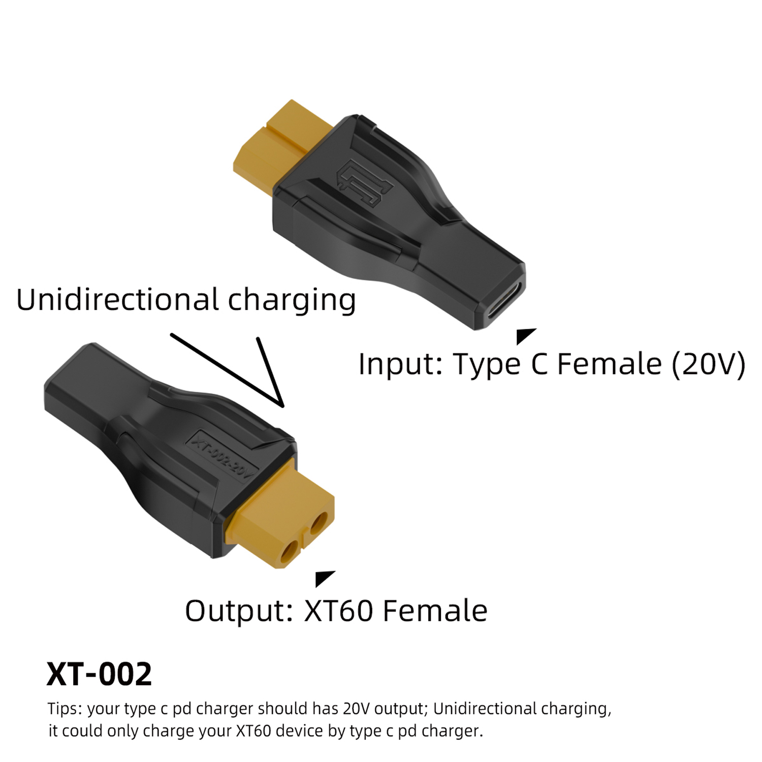 Outdoor Power Adapter Usb C - Adaptador usb c para xt60 conversor