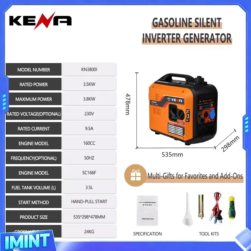 Gerador Inversor Portátil Sile - Portable Generator Inverter avaliação e preço