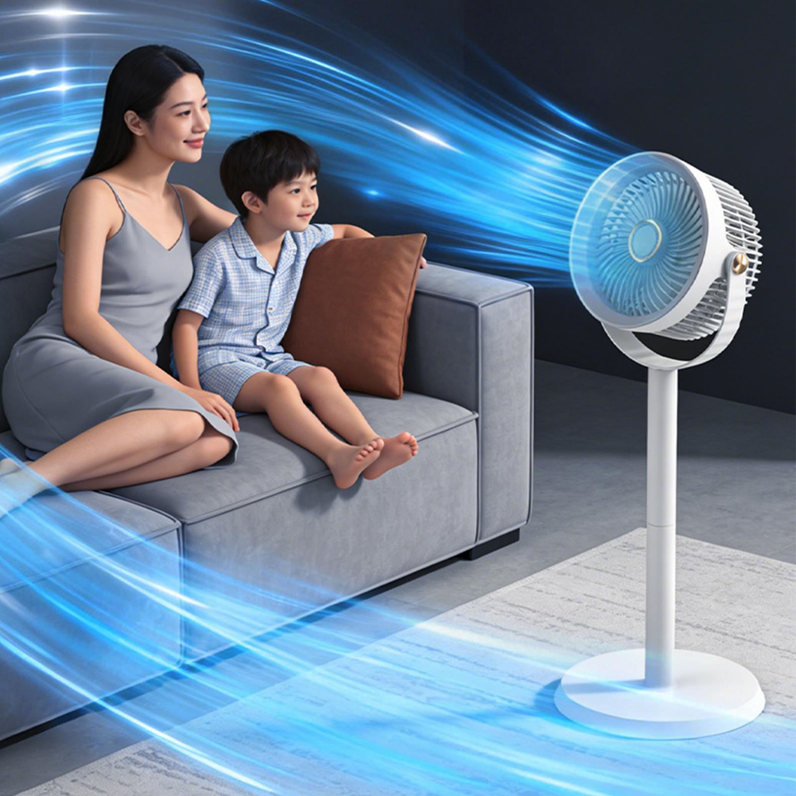 Ventilador de Pé Recarregável  - Outdoor Power Pedestal avaliação e preço