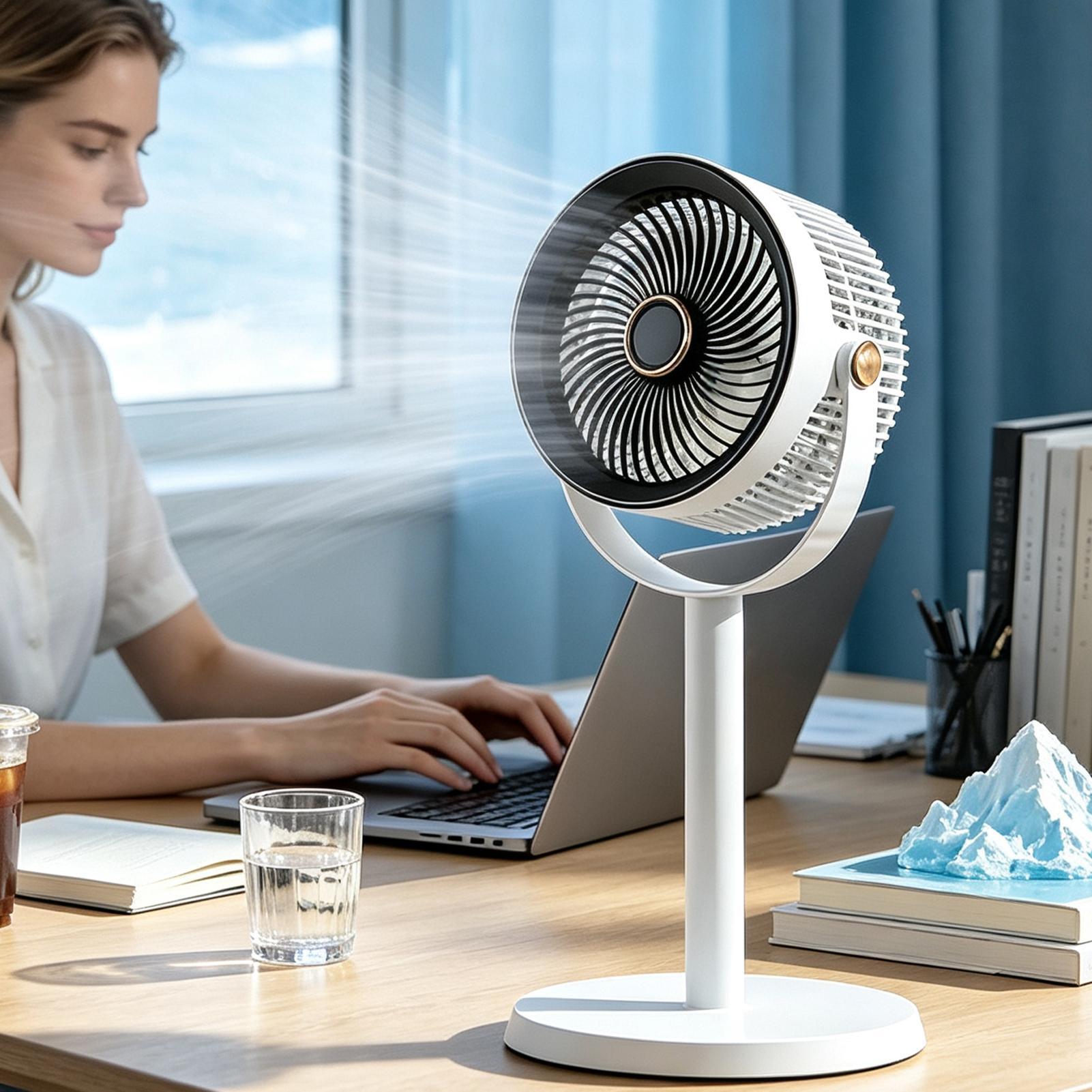 Ventilador de Pé Recarregável  - Outdoor Power Pedestal avaliação e preço