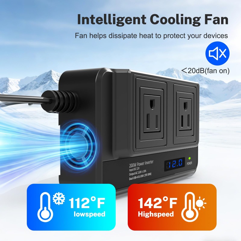 Inversor de Energia Automotivo - Outdoor Power Adapter Usb C avaliação e preço