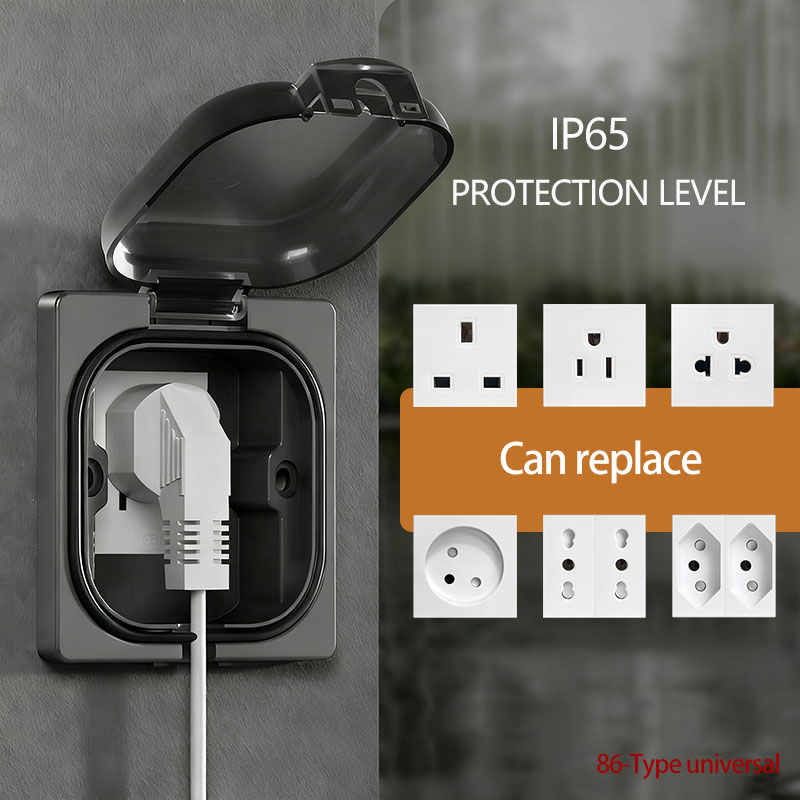 Caixa de Tomada à Prova d'Água - Outdoor Power Point Cover avaliação e preço