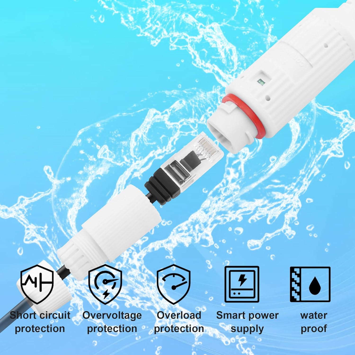 Conversor de Energia POE para  - Outdoor Power Adapter Usb C avaliação e preço