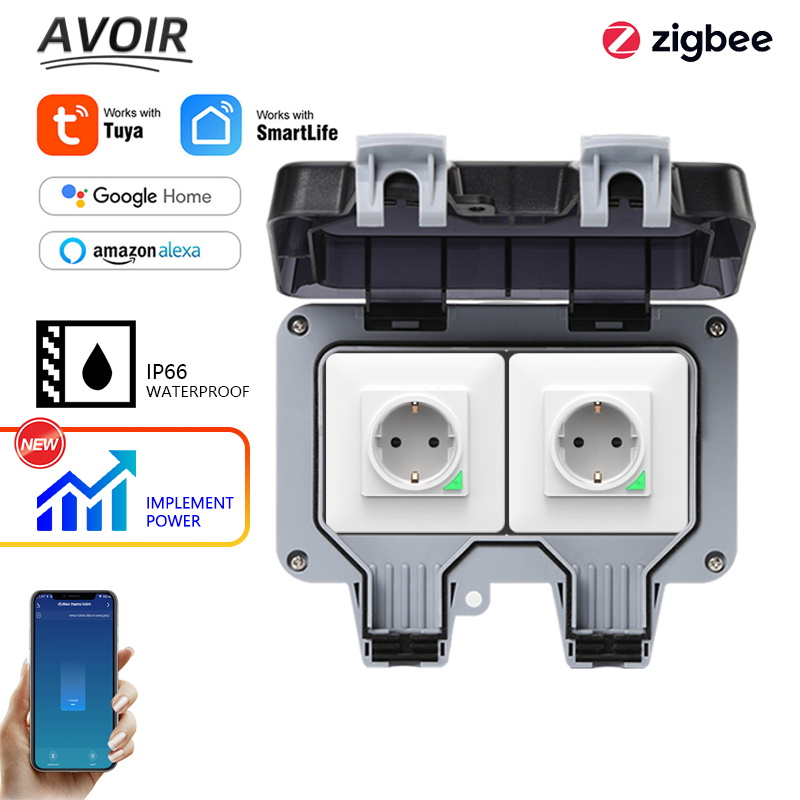 Avoir tuya zigbee soquetes elé - Outdoor Power Rack avaliação e preço