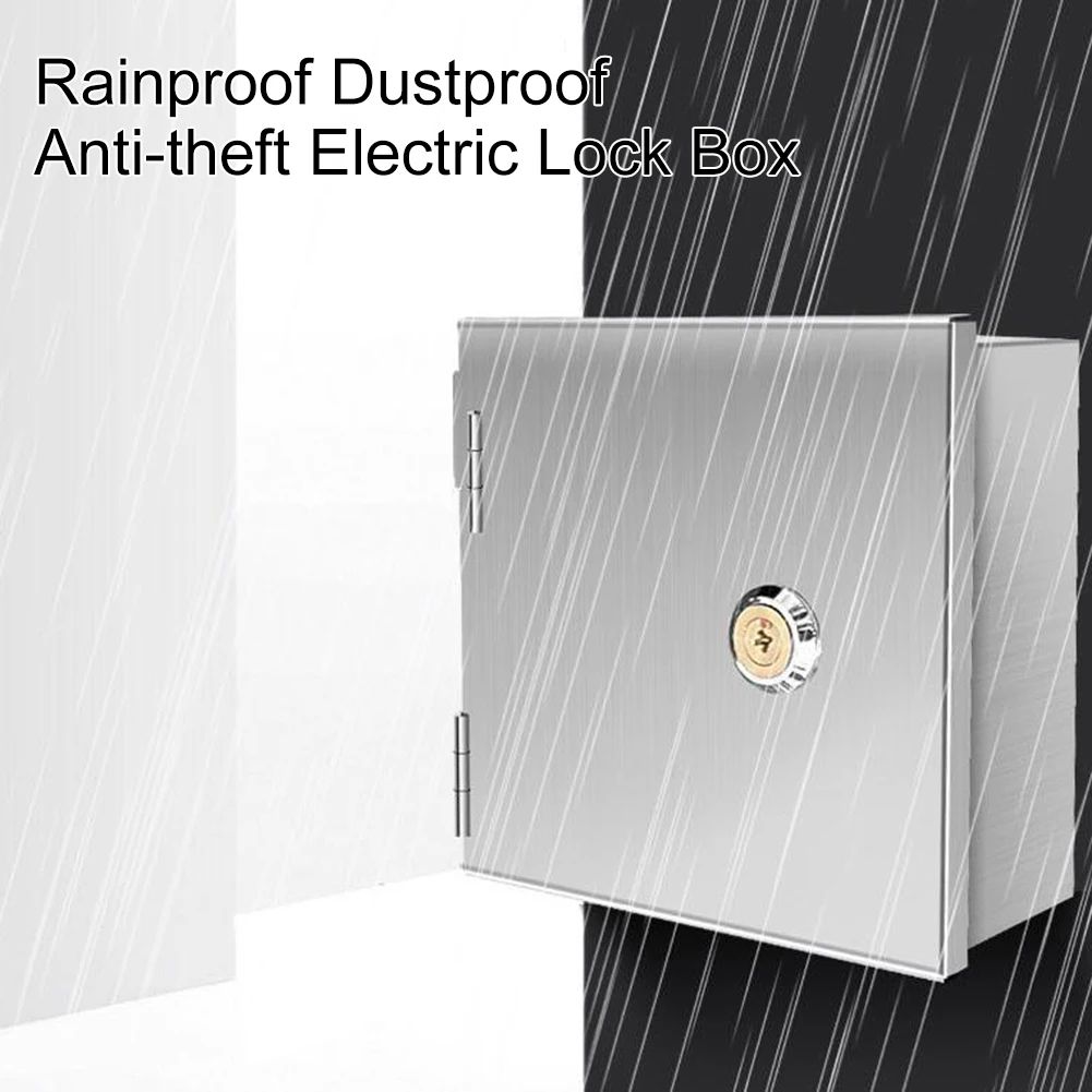 Fechadura elétrica de aço inox - Outdoor Power Point Cover avaliação e preço