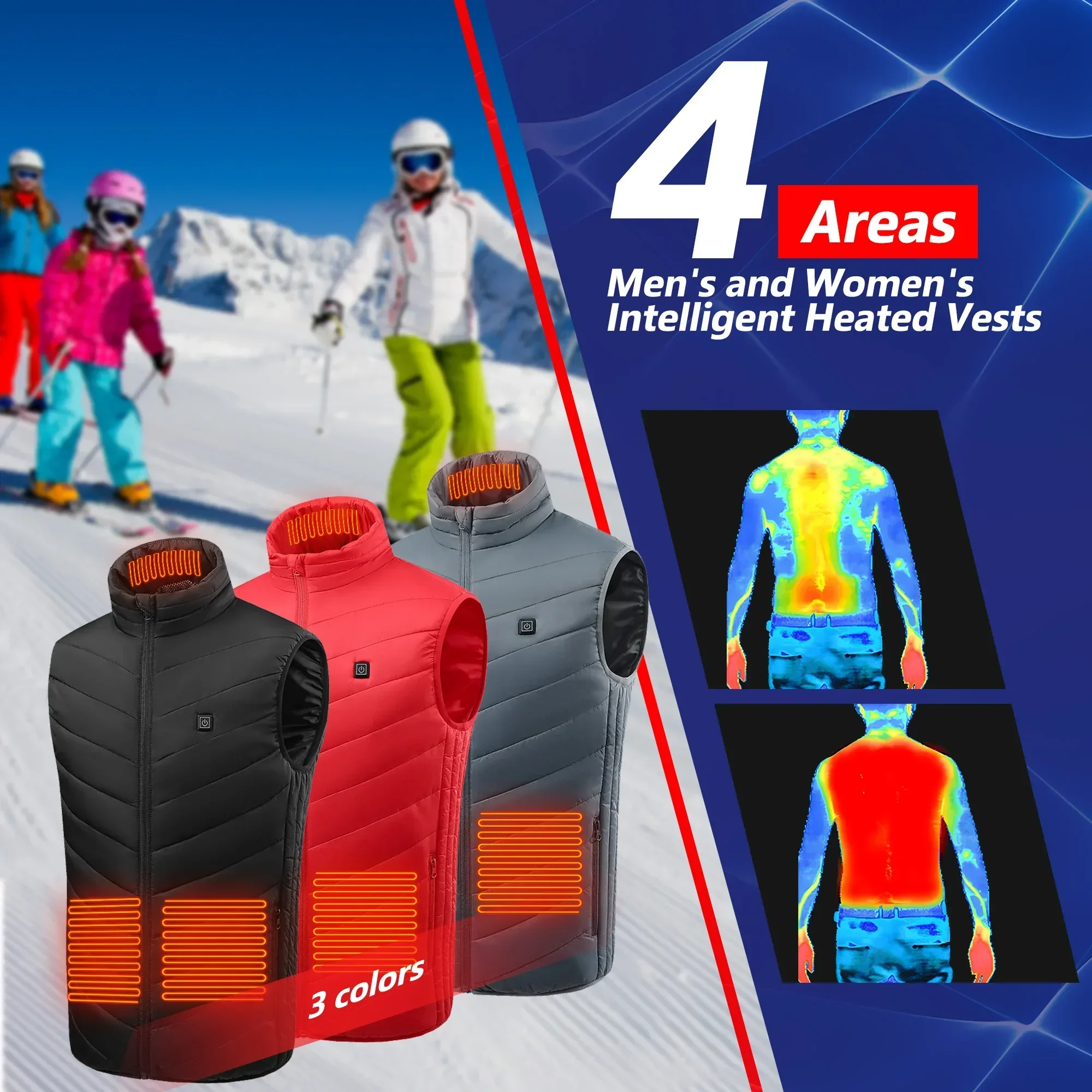21 colete aquecido jaquetas aq - Outdoor Power Pedestal avaliação e preço